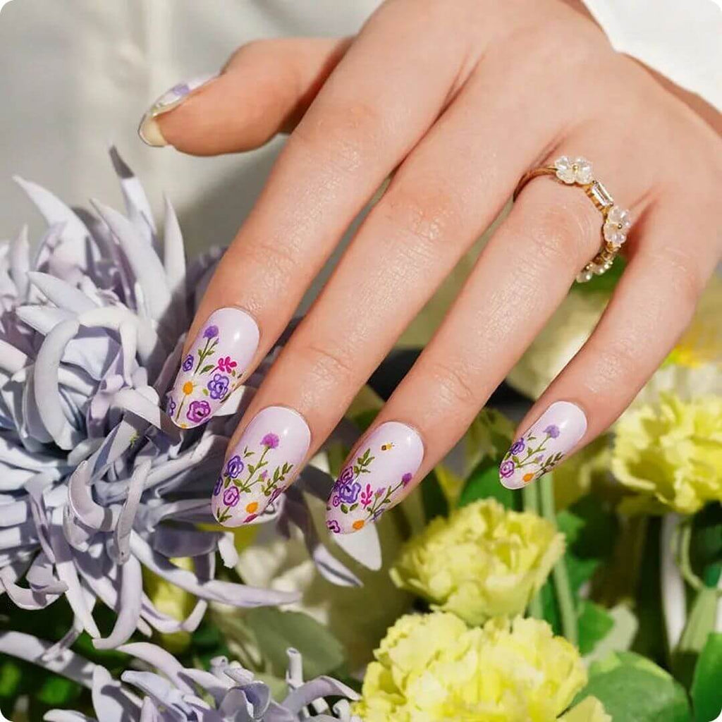 Láminas de Gel Calm Spring – Nail Art Primaveral | Nooves Nails