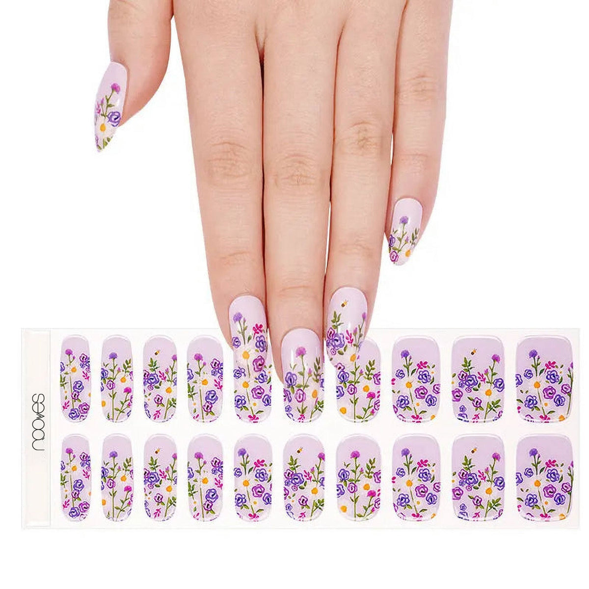 Láminas de Gel Calm Spring – Nail Art Primaveral | Nooves Nails