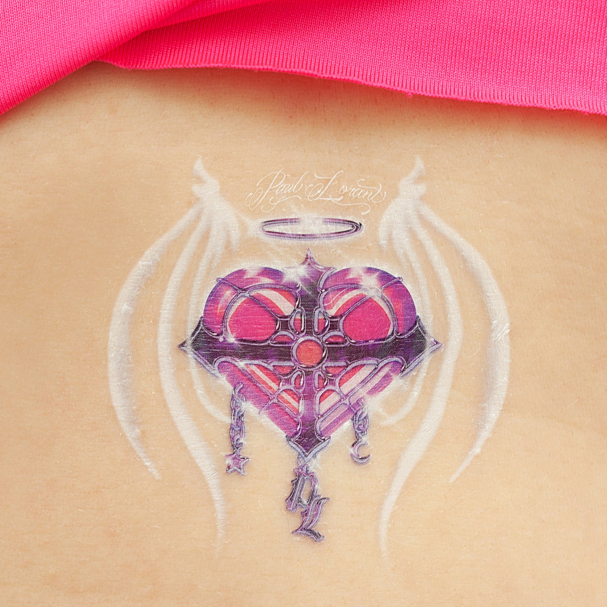 Tatuaje Temporal Doomed Heart – 2 uds | Diseño Alternativo Premium